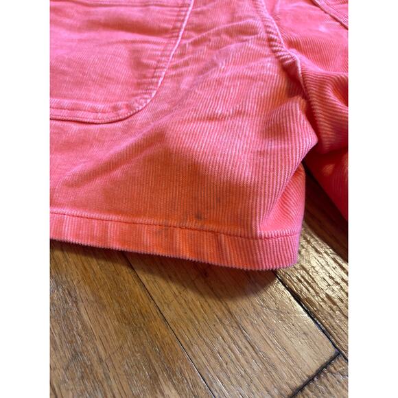 Toad & Co Coaster Cord Womens Coral Shorts Size 12 - Picture 7 of 7